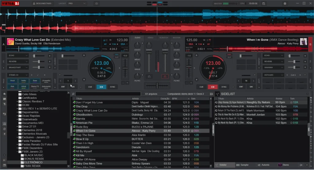 Virtual dj